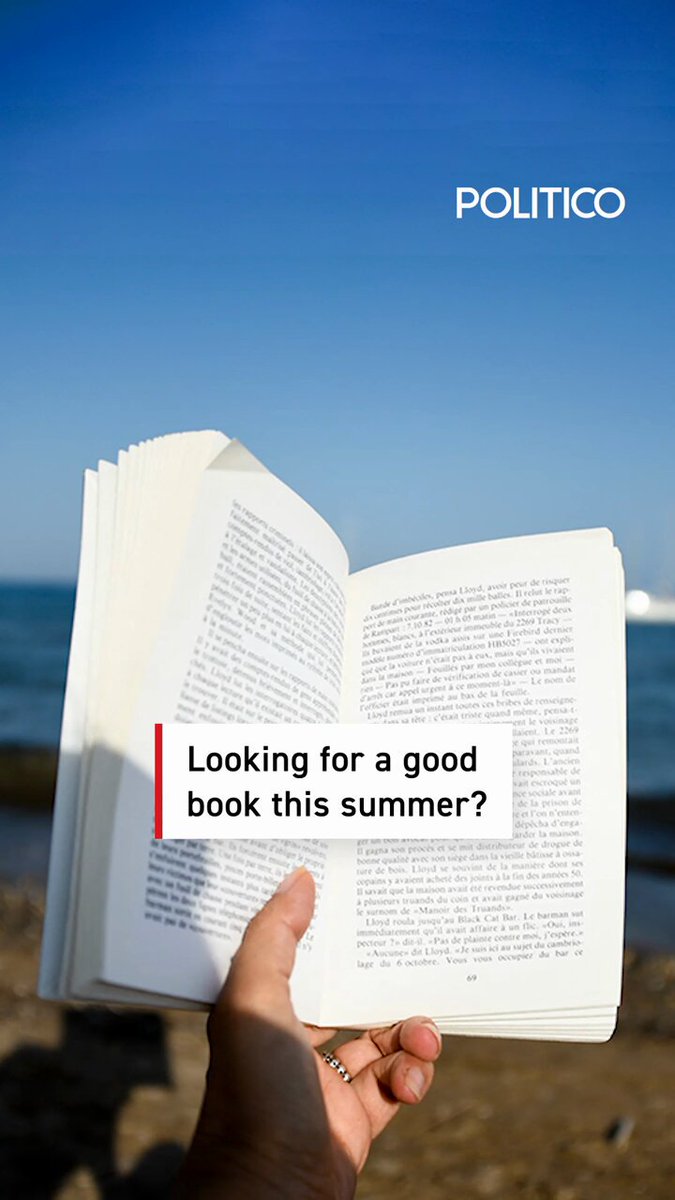 If you need a book to read this summer, #BrusselsPlaybookPod has you covered. 🎙️ Sarah Wheaton shares some of our newsroom’s and listeners’ top recommendations. + We talk to Guy Verhofstadt about his new book, “Defeating Trumpism.” 🎧 Listen: