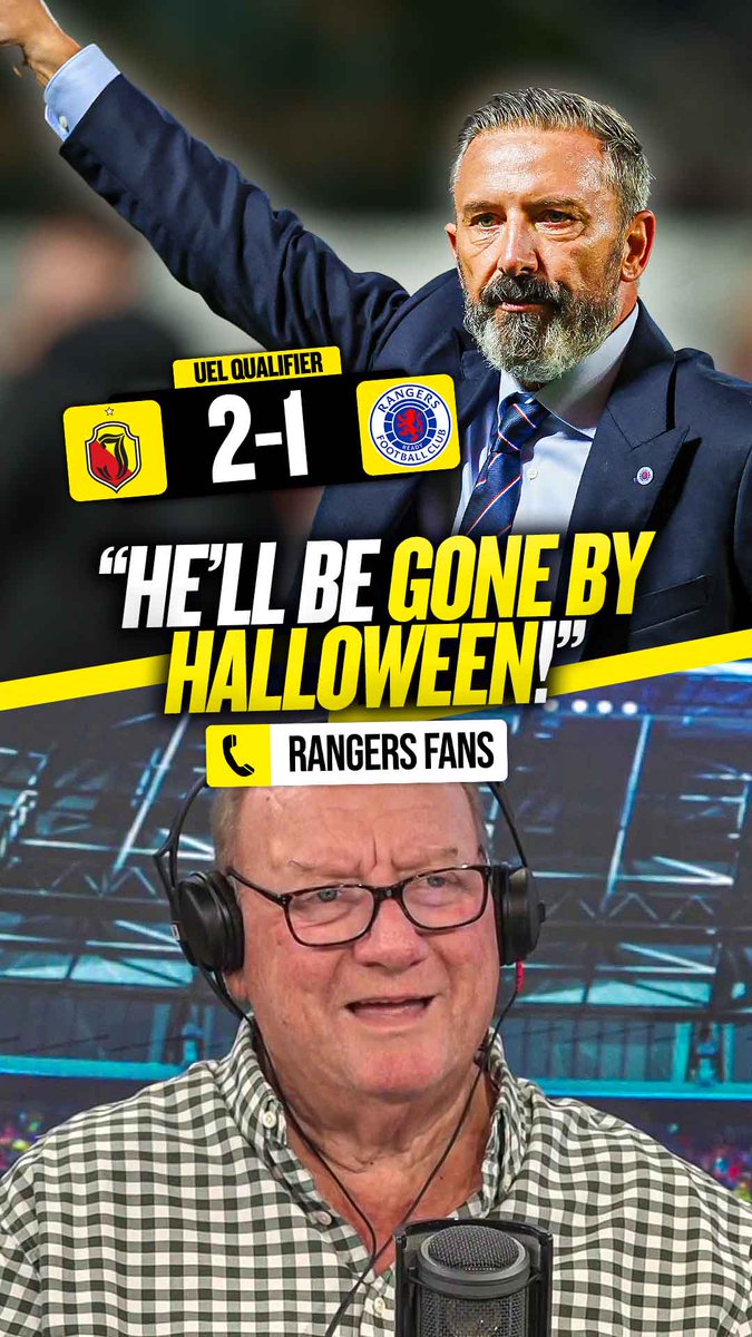 😡 "It was disgusting!" 😤 "I don't know if McInnes is Russell Martin in disguise... it's embarrassing!" These #RangersFC fans are fuming after their shock 2-1 loss to Polish side Jagiellonia Białystok! 😬