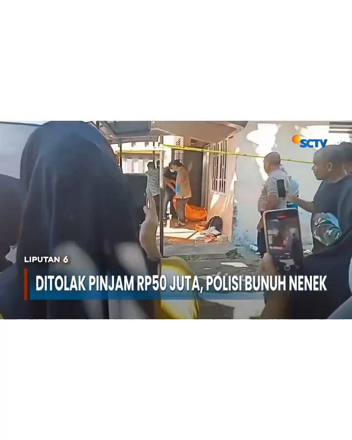 Ditolak pinjam duit 50 Jt, Polisi bunuh nenek yg tetangganya sendiri. Yaa salamm