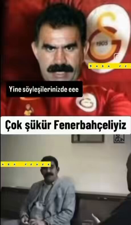 🚨 Terörist başı Abdullah Öcalan’ın yeğeni Ömer Öcalan, Instagram hesabından Galatasaray Adası’nda çekildiği bir fotoğrafı paylaştı. Çok şükür Fenerbahçeliyiz. Bizim ne FETÖ’cülerle ne de bölücülerle herhangi bir bağımız, bağlantımız var. Oalanların hepsi OE ları ‼️‼️‼️‼️