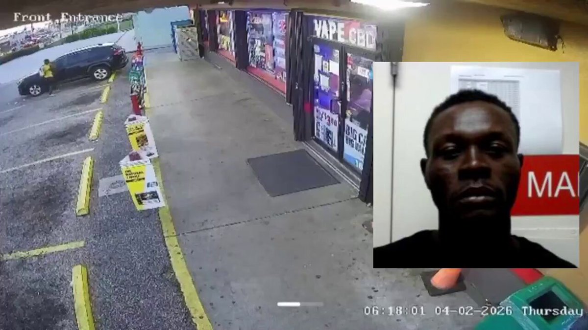 🚨 HOLY CRAP. The man who brutally m*rdered an innocent gas station clerk in Fort Myers, Florida is a HAITIAN ILLEGAL ALIEN caught and released by Biden in 2022 — Fox's Bill Melugin This is jaw-dropping betrayal. HE HAD TEMPORARY PROTECTED STATUS. This is why they ALL must go back — BEFORE they commit violent crimes! Not after. Surveillance footage shows the vicious migrant beating her to death with a hammer, after beating up her car She lost her life mere moments after leaving the store. Footage redacted due to how graphic it is.
