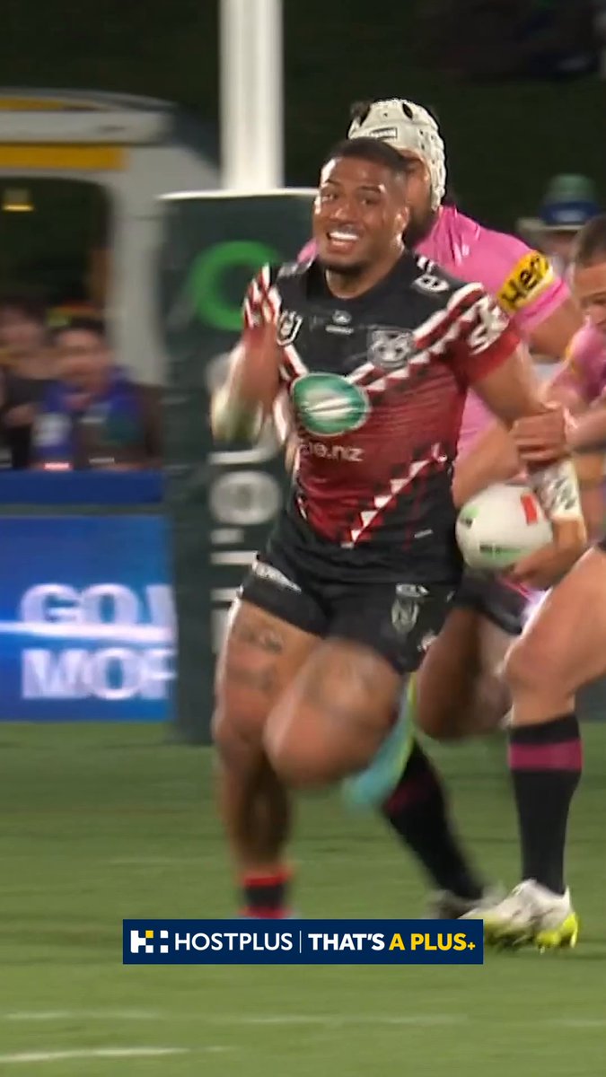Leka just bumped off Nathan Cleary?! 🤯 #NRL Hostplus Super Play of the Match
