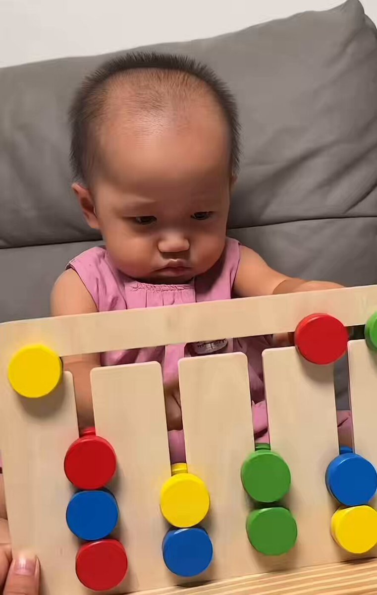 如此聪明的人类幼崽🤣