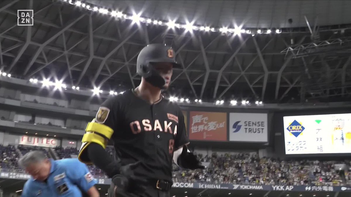 ブラックダイナマイトが炸裂 佐藤輝明 先制の23号2ラン 飛距離130メートルの特大弾 ※NPBプラスより ⚾️阪神×中日 #阪神タイガース #だったらDAZN