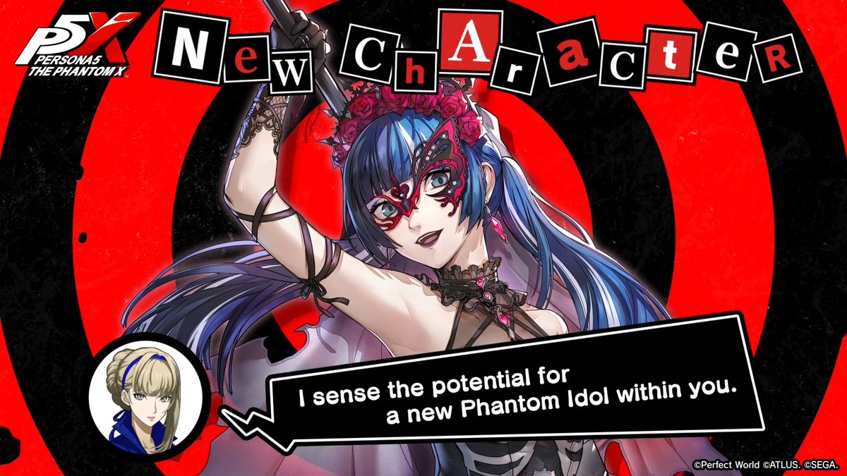 ✧─ Character Preview ─✧ To the esteemed guests of the Velvet Room Merope foresees the arrival of a new Phantom Idol. #P5XEN #IchigoShikano