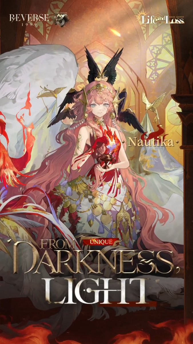 Embrace the New Light with Nautika | Reverse: 1999 From what was, dawns a new beginning. 3rd Anniversary Version— Version 3.7 On Another's Sorrow will be available on August 13th on Mobile and PC.