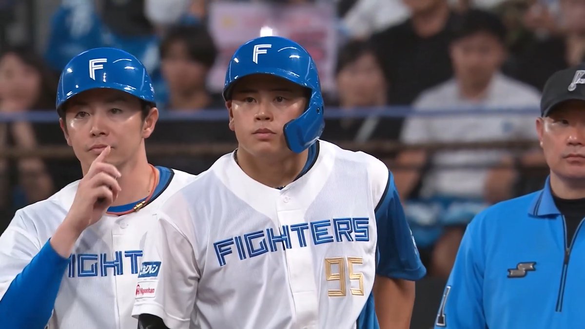 待望の一打✨ 北海道日本ハム 常谷拓輝 選手がプロ初安打を放つ㊗️ 👇スマホ・テレビで試合観戦！