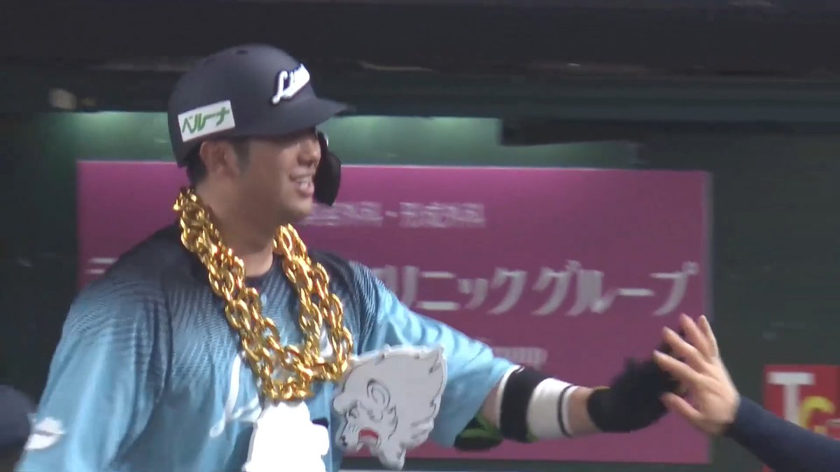 4年ぶりのアーチ🌈 埼玉西武 柘植世那 選手の同点ソロホームラン🌈 👇スマホ・テレビで試合観戦!