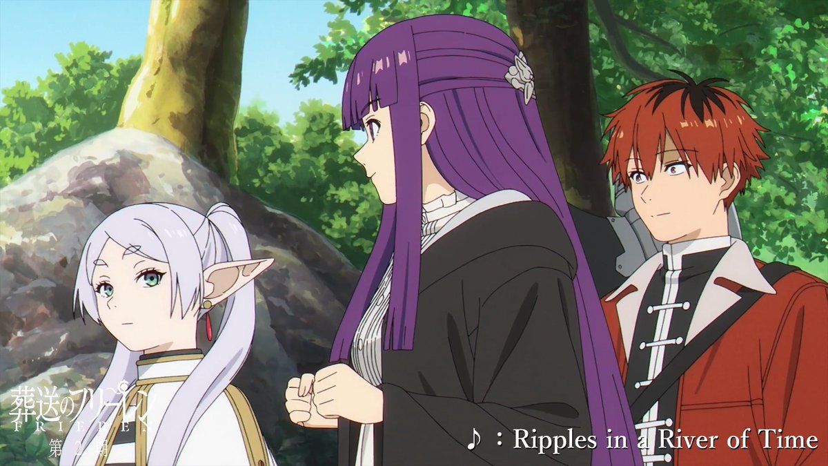 『葬送のフリーレン』第2期 劇伴を 使用された本編シーンでご紹介🪄 ♪ "Ripples in a River of Time" サントラ情報▶ 9/19(土)フィルムコンサート 大阪公演チケット 先行受付中🪄 ▶ #フリーレン #frieren