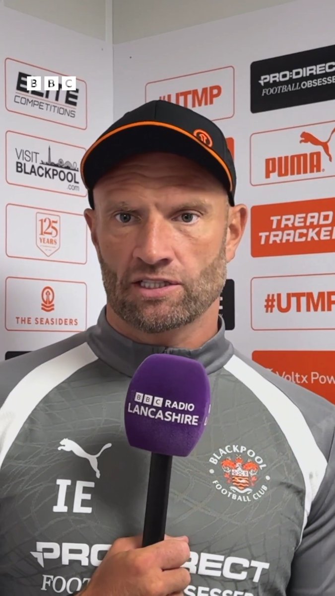 🟠 "You're always putting out fires, but there's always a little one burning somewhere else that you have to prioritise which one you attack. We've been through that this pre-season, but I'm comfortable where we're at." #Blackpool head coach Ian Evatt #utmp | #bbcfootball