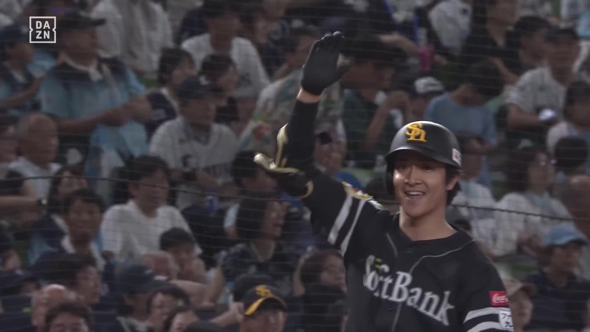 美しく間を破る ここぞの代打で結果 柳町達 2点タイムリー3ベース ⚾️西武×ソフトバンク #sbhawks #だったらDAZN