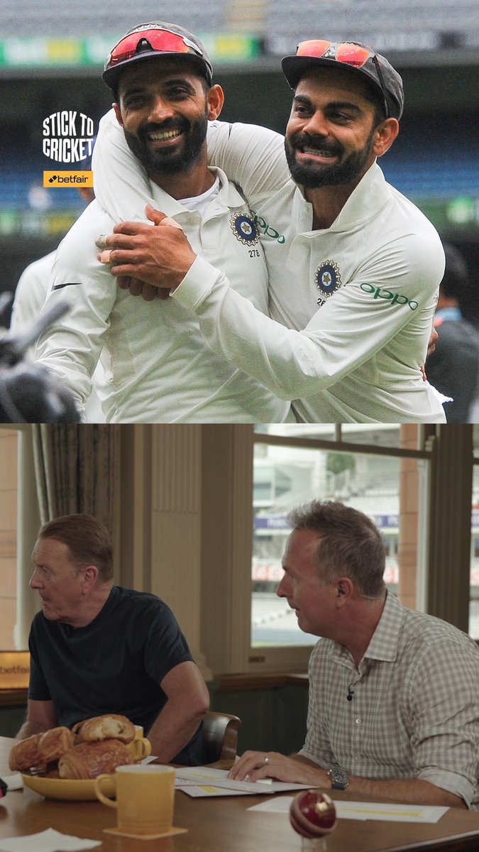 "We complimented each other really well." 🤝 Just how good were Ajinkya Rahane and Virat Kohli together? 🔥 [Ajinkya Rahane]