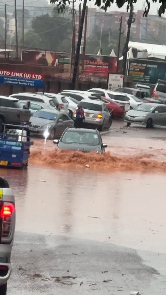 If you cannot see the road under the water, do not enter it. Waiting a few minutes is always cheaper than everything on the other side...