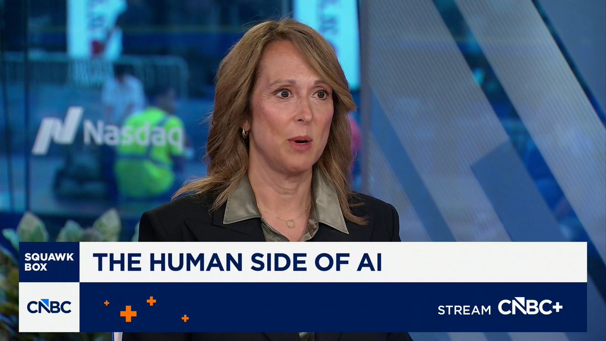 “I'm not doubting the power of the technology, I'm just saying that the hype right now where everyone thinks it's a magic pill is overimplied," says Lululemon Fmr. Chief Information Officer Julie Averill on how companies are deploying AI.