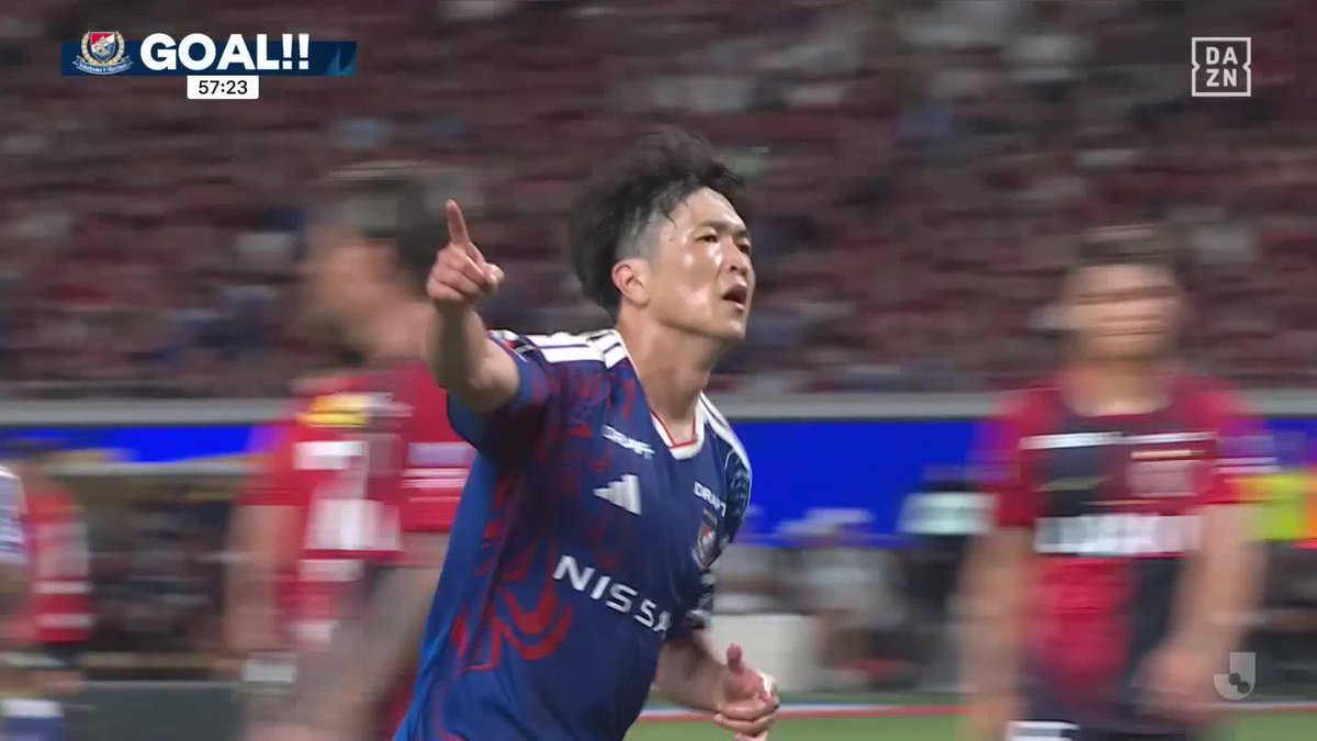 これがトリコロールのエース! 完全に生まれ変わったF・マリノス🇫🇷 エースの谷村海那が今日2点目⚽️⚽️ 16歳・三井寺眞がまたもや起点に! 🏆明治安田J1リーグ第1節 🆚横浜FM×鹿島 🆓DAZN 無料ライブ配信中 #Jリーグ #だったらDAZN #Jリーグ新開幕