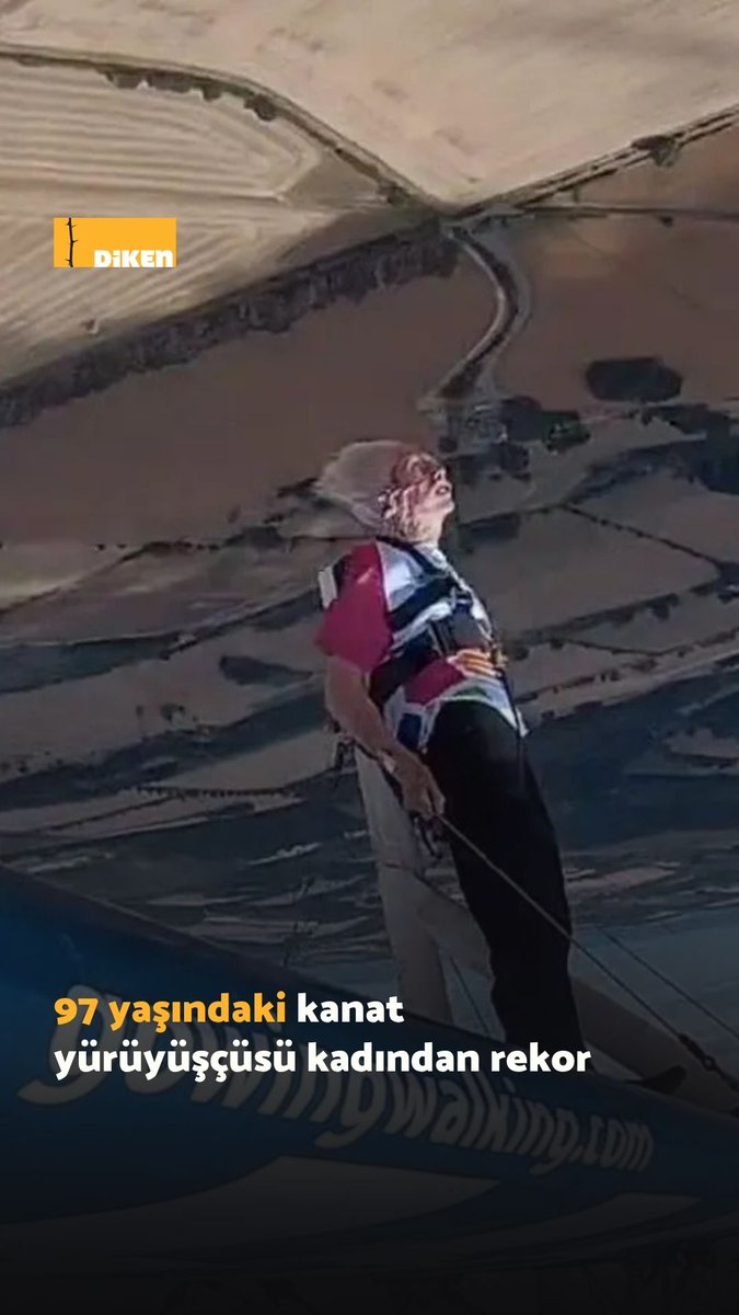 97 yaşındaki İngiliz Betty Bromage, en yaşlı kadın kanat yürüyüşçüsü olarak kendi dünya rekorunu başarıyla kırdı. Önceki dünya rekorunu dört yıl önce kırmıştı.