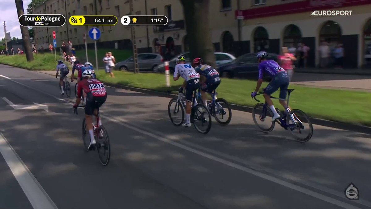 😳😳😳 Cómo ha sonado ese pinchazo de Filip Maciejuk #TDP2026 | #LaCasadelCiclismo