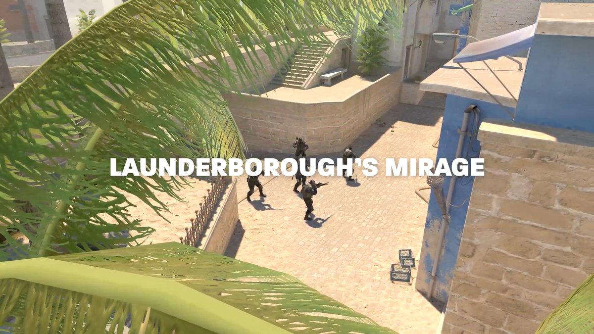 "Here, we observe the CT player in its natural habitat..." 🧐🌿 launders channels his inner David Attenborough, uncovering the hidden behaviours of Counter-Strike's most dangerous species... Welcome to Launderborough's Mirage 🌴 #BLASTPremier