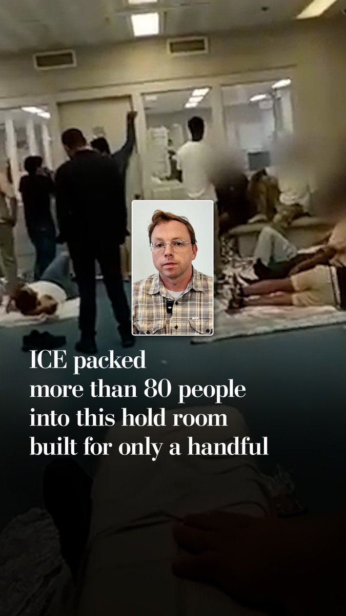 For weeks, U.S. immigration officials alerted their colleagues about dangerous overcrowding at 26 Federal Plaza, where detainees were held in small rooms with no beds, showers or full-time medical staff. In the first four days of June 2025, the number of detainees in Hold Room 1, one of four holding rooms on the building's 10th floor, jumped from approximately eight to more than 80. The room is a square cell roughly 30 feet on each side, with hard floors, concrete benches and three metal toilets. The spaces reeked of unwashed bodies. People slept sitting up because there wasn’t enough space to lie down. And because of a shortage of medical staff, people with serious health conditions, including tuberculosis, an ovarian cyst and kidney failure, lacked proper care, texts and emails among ICE officials show. DHS declined to answer a detailed list of questions about its treatment of detainees at 26 Federal Plaza and temporary holding rooms around the country, citing the ongoing litigation. There are no laws governing the amount of space immigrant detainees must be provided within ICE field offices. Read the full story: