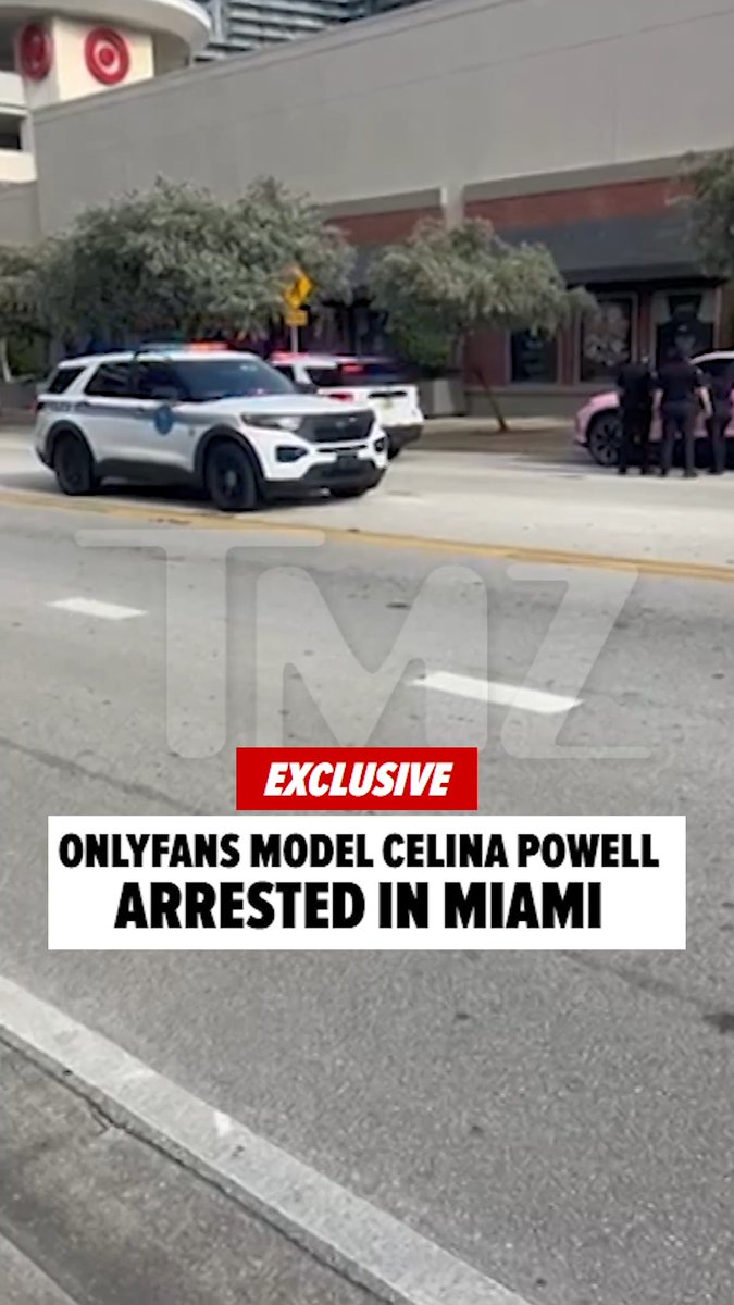 🚨 OnlyFans model Celina Powell arrested; Pink Lamborghini surrounded by cops.