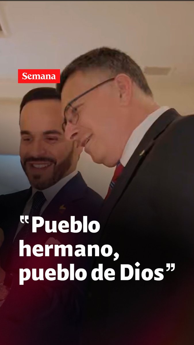"Nunca dudaré en defender al pueblo judío, que es pueblo hermano, el pueblo de Dios": dice el presidente electo Abelardo De La Espriella, junto al ministro de Relaciones Exteriores de Israel, Gideon Sa’ar.