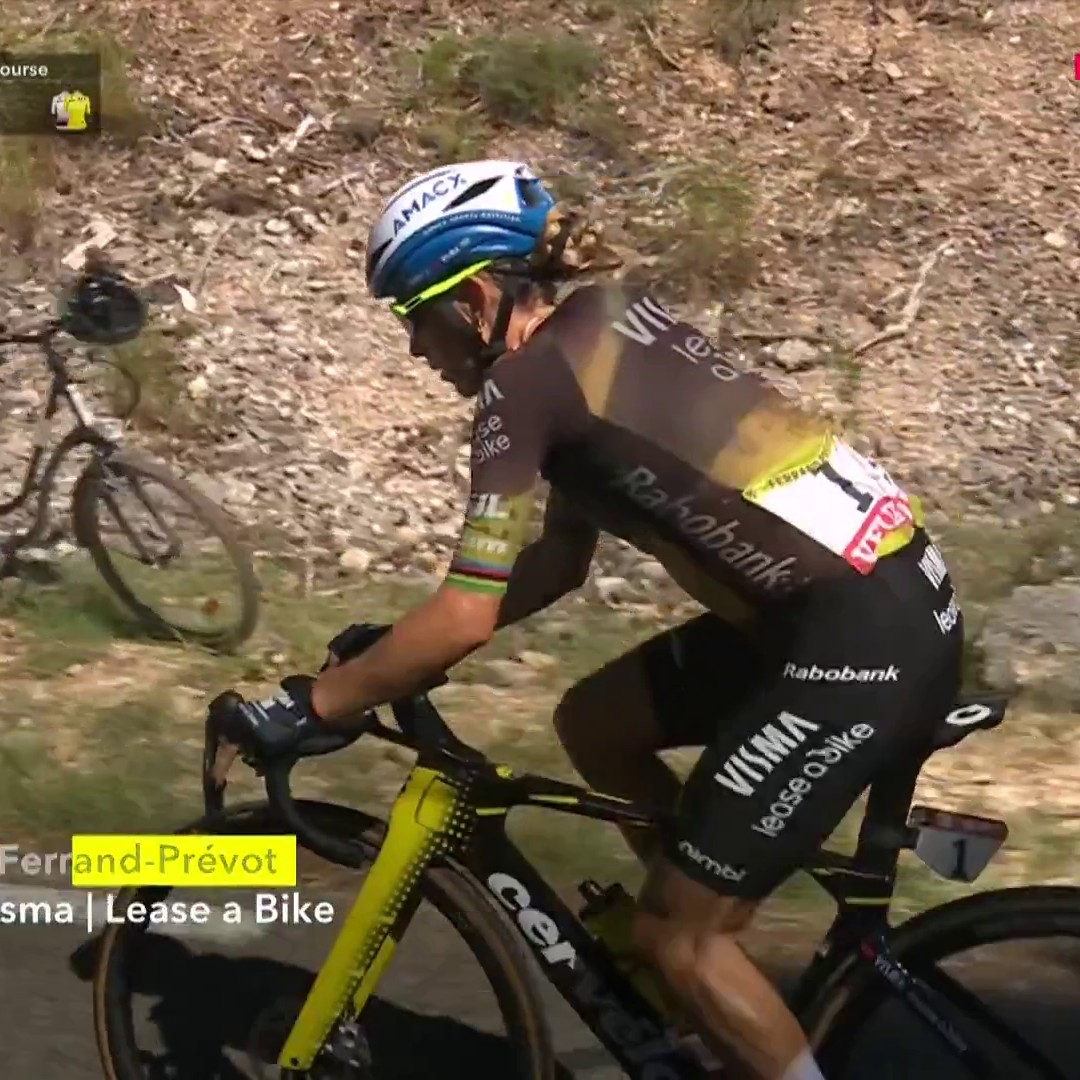 Un Tour de France Femmes à oublier pour la tenante du titre Pauline Ferrand-Prévot 🇫🇷, distancée dès le pied du Mont Mentoux...