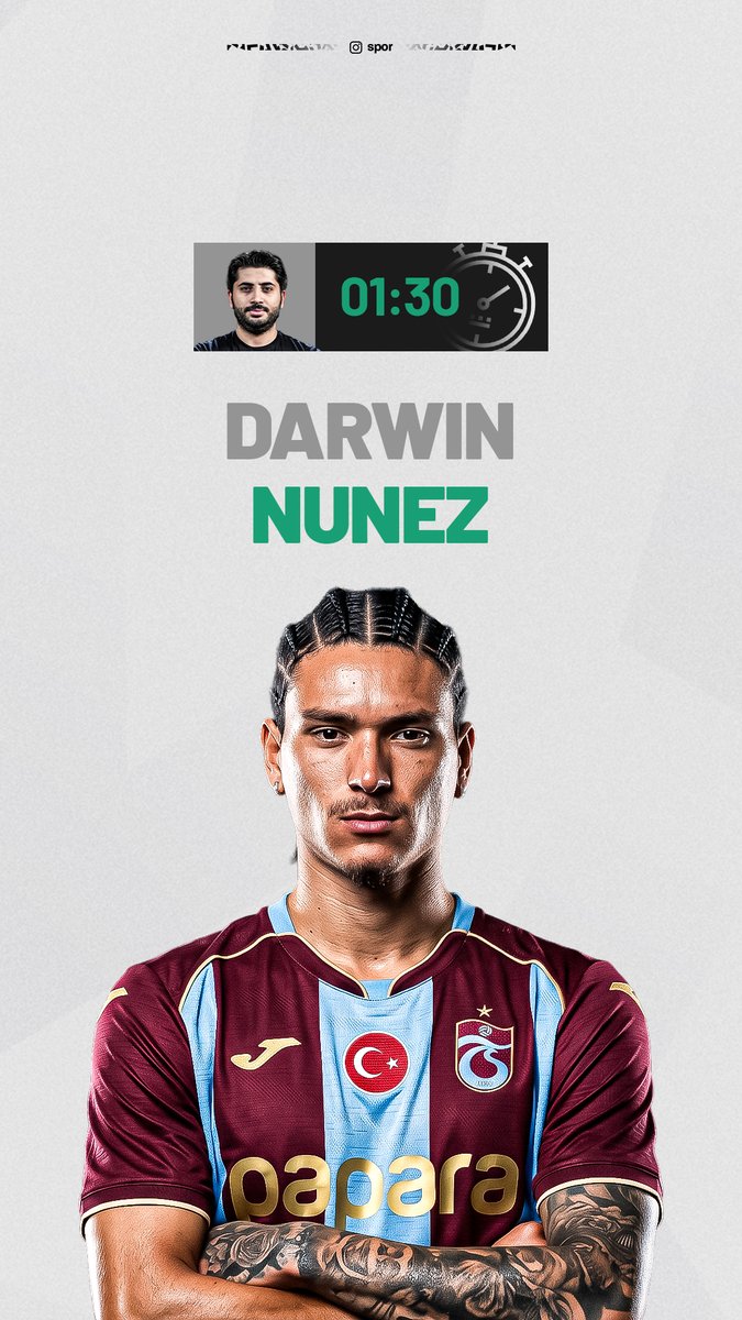 Trabzonspor’un görüşmeler yaptığı Darwin Nunez’i 90 saniyede anlattık. Nunez Trabzonspor’da ne yapar? 🎙 Ömer Çelikbaşlı