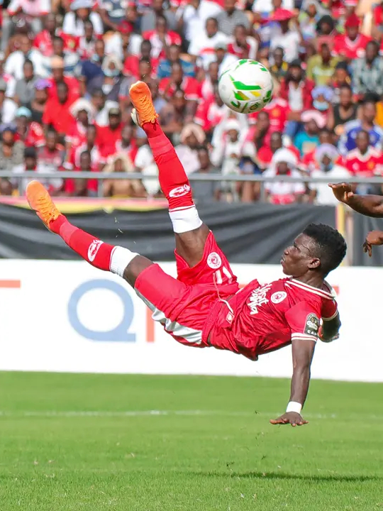 The finish. The celebration. Papé Ousmane is iconic through and through. 😮‍💨 #TotalEnergiesCAFCC
