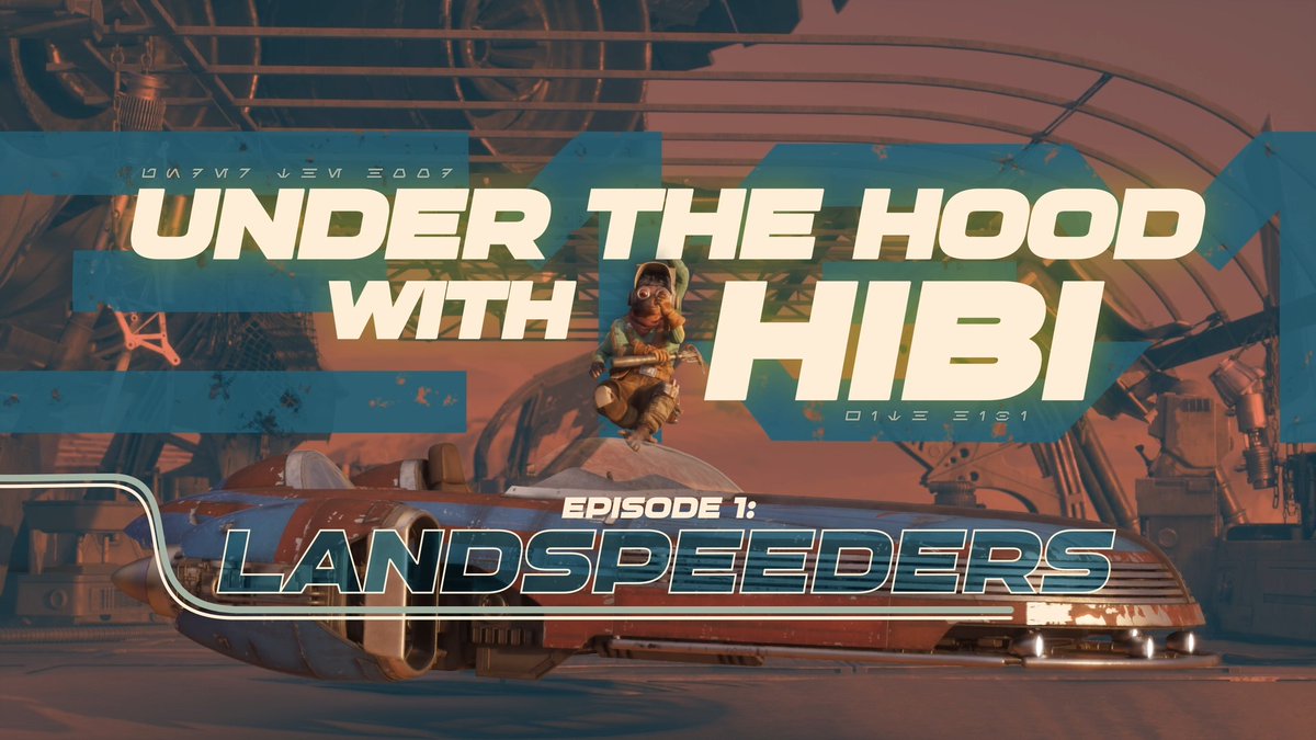 "It's beefy, drifty, and can be customized to suit your style!" In the first episode of Under the Hood with Hibi, our energetic Ardennian engineer shares her landspeeder expertise with Shade and outlines what makes this tank of the track tick.