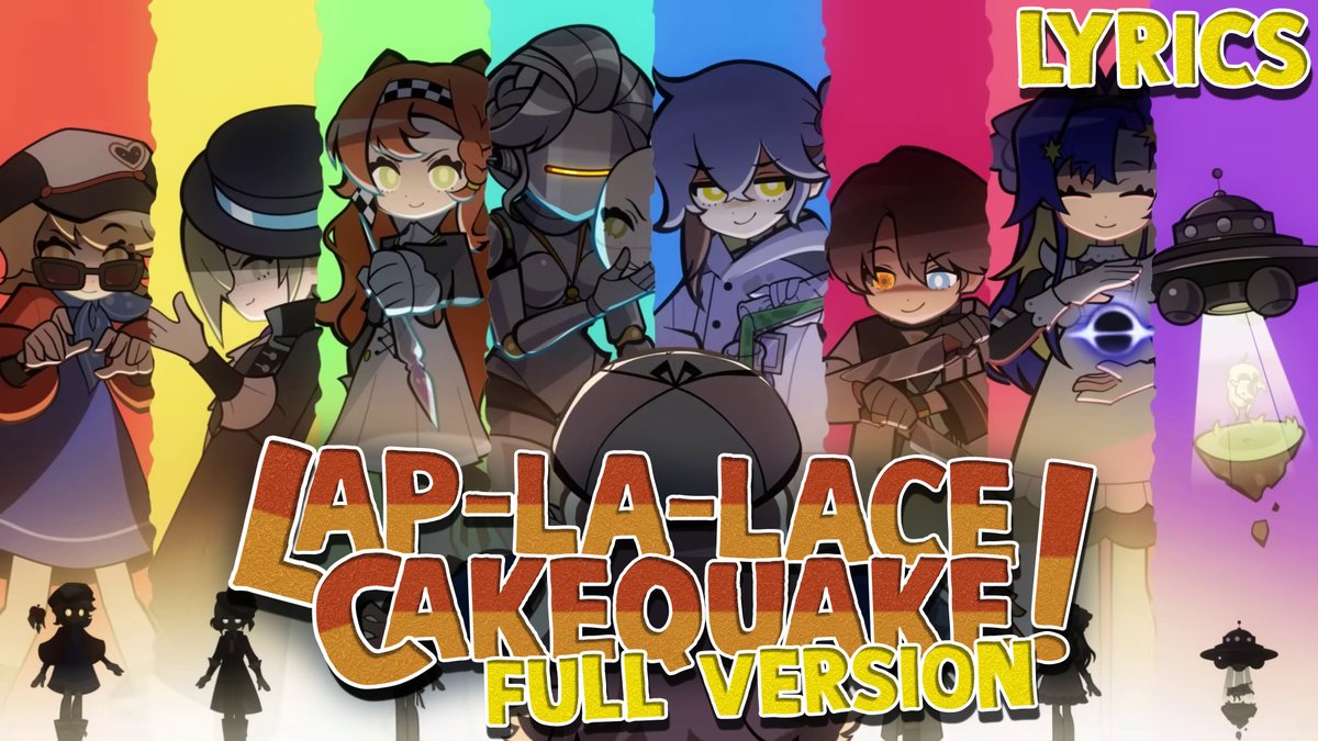 "Lap-la-lace! Cakequake!" Full Version 1999! Arcane Incident Department OP [LYRICS]