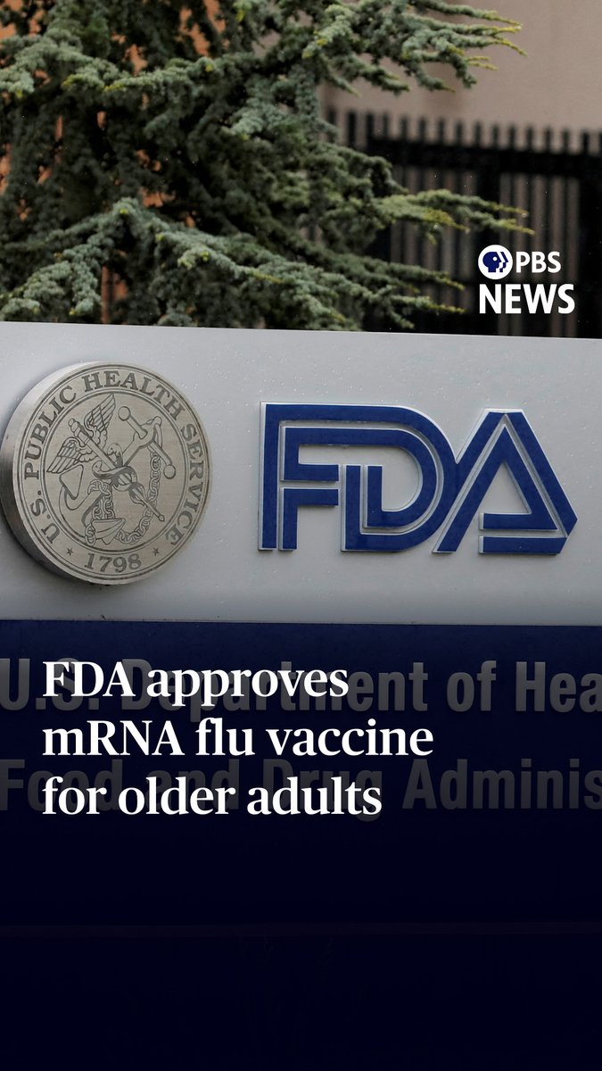 The same mRNA technology that made the COVID-19 vaccine possible will soon be used in flu vaccines for older Americans. The FDA has approved a new shot from Moderna called mFlusiva for adults aged 50 to 64. The company is also seeking full approval for adults 65 and older. Compared to traditional shots, mRNA vaccines are quicker to manufacture. Experts say that could help protect against future strains of the flu as they emerge. The FDA had initially refused to consider Moderna's application amid the Trump administration's heightened scrutiny of vaccines.