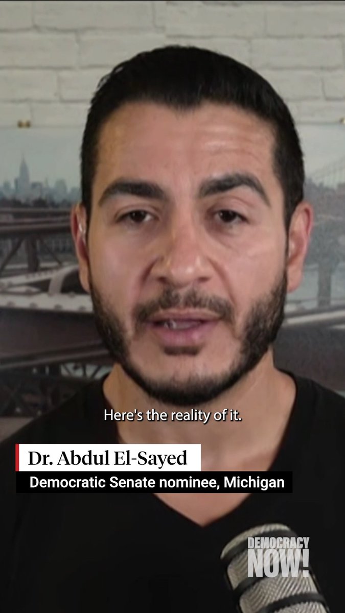 "When you don't have ideas, all you have is hate," says Dr. Abdul El-Sayed. The Michigan Democratic nominee for U.S. Senate says racist attacks against him that emphasize his Arab and Muslim background are evidence that Republicans don't have a positive vision to offer voters ahead of November's midterm elections. "If the best they've got … is to point to my name and say that they can't pronounce it, then I think we're going to have a pretty good time over the next 13 weeks," says Dr. Abdul El-Sayed. Full interview: