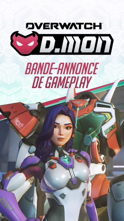 Préparez-vous à l’arrivée de D.Mon, l’héroïne cheffe des MEKA ! 🛡️🦾 Sautez dans votre méca et menez l’assaut avec notre nouvelle héroïne tank lors du lancement de la saison 4, le 11 août.