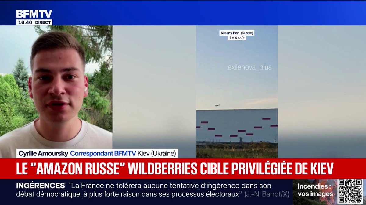 Guerre en Ukraine: une nouvelle attaque de drones sur un centre logistique de Wildberries