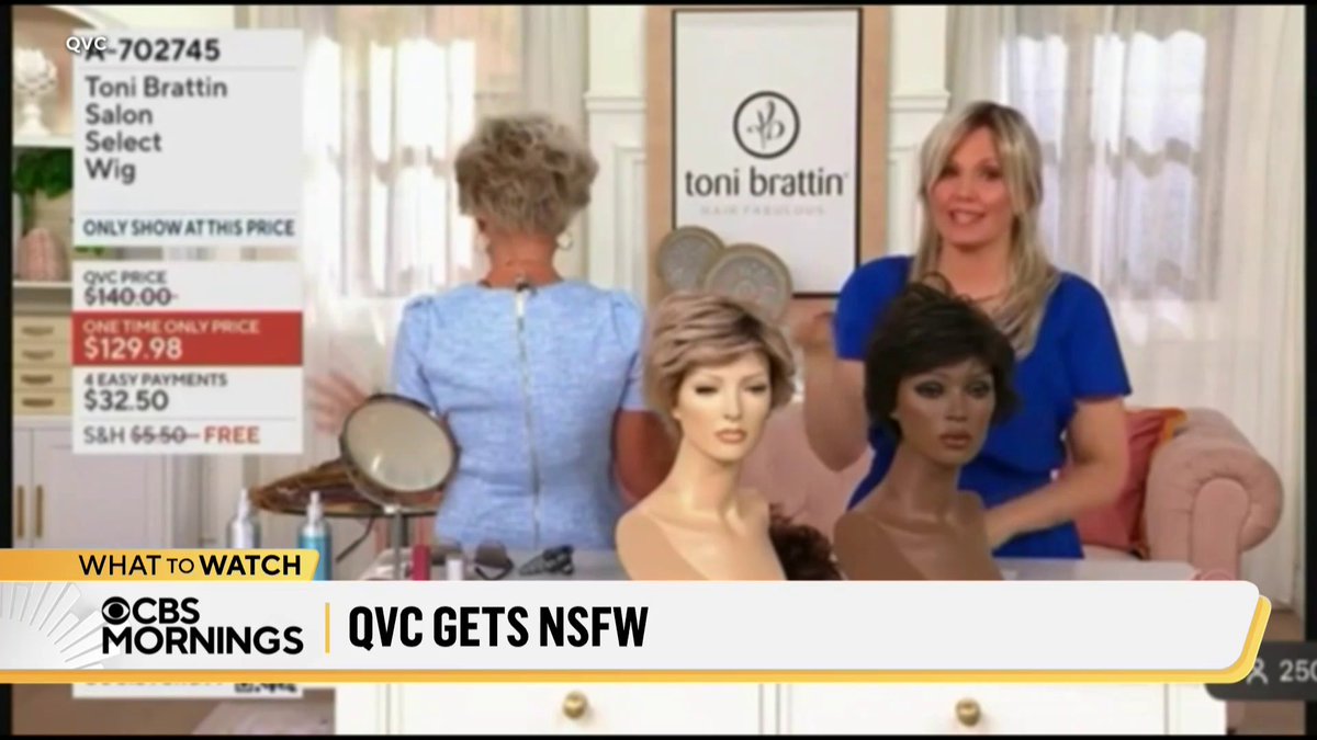 “All I could do was freeze.”: Toni Brattin reacts to her viral on-air slip-up while hosting QVC. “We all make mistakes from time to time.“ she told CBS Mornings. “This one, after 30 years, just happens to be my biggest blooper ever.”
