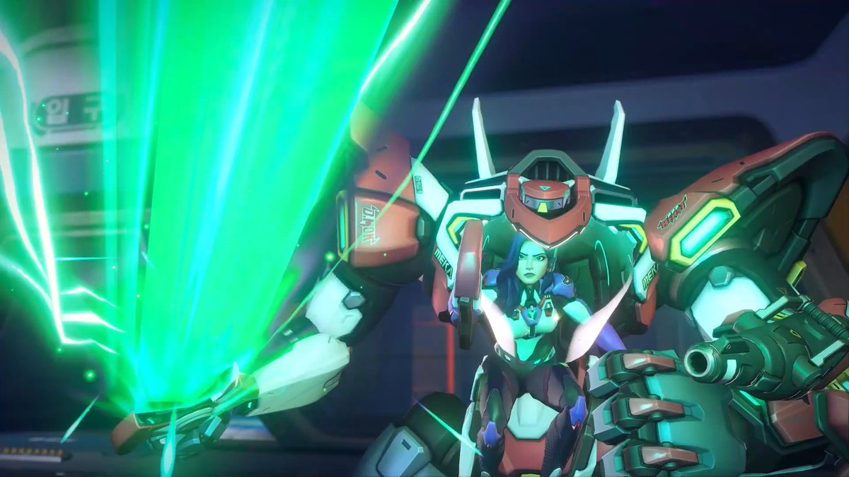 Overwatch welcomes the newest tank on August 11 Check out D.Mon and her MEKA skills: