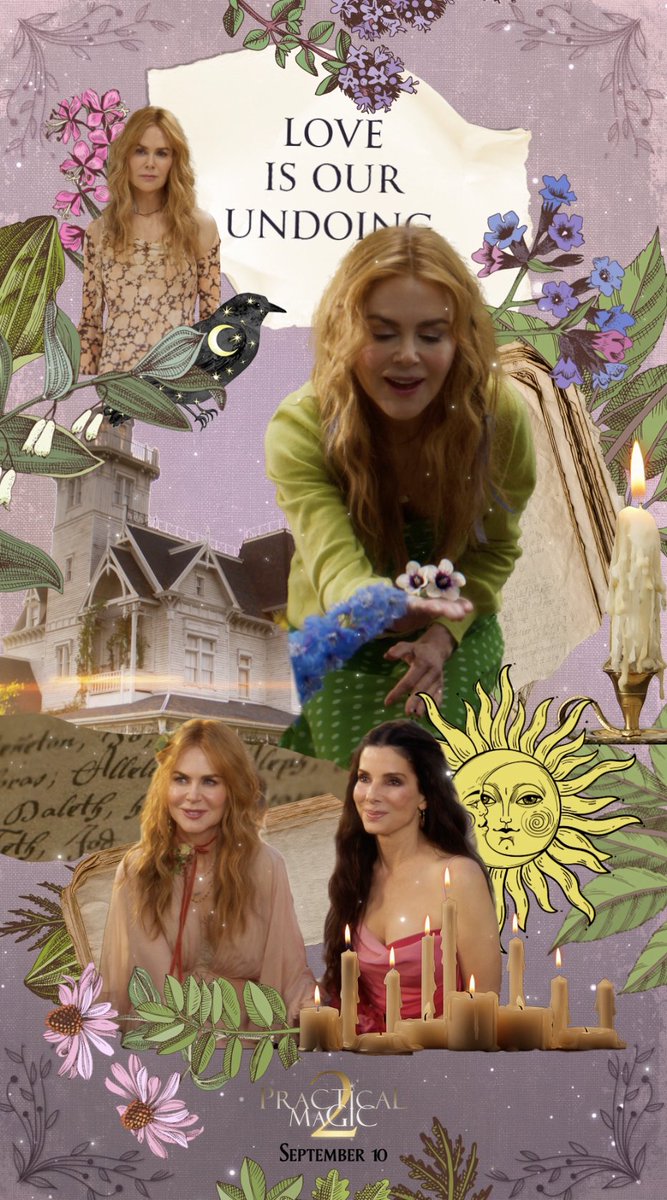 Full of life, love, and magic. ✨ #PracticalMagic2 only in theaters September 10.