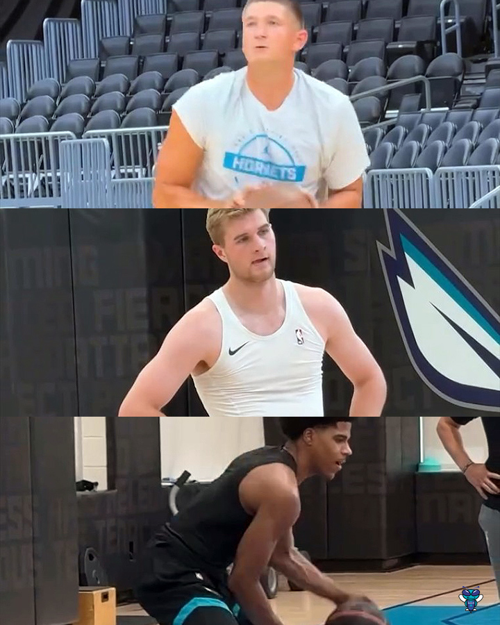 The team shared more footage from recent workouts, featuring Grayson Allen, Liam McNeeley and Christian Anderson Jr. 🏀