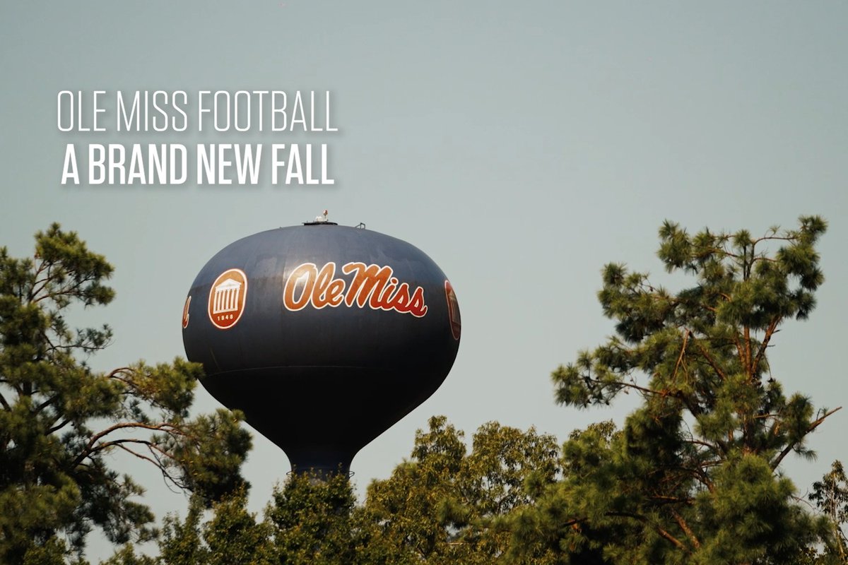 Brand New Fall. Brand New Season. Brand New Ole Miss Football. Ole Miss Football x #HottyToddy