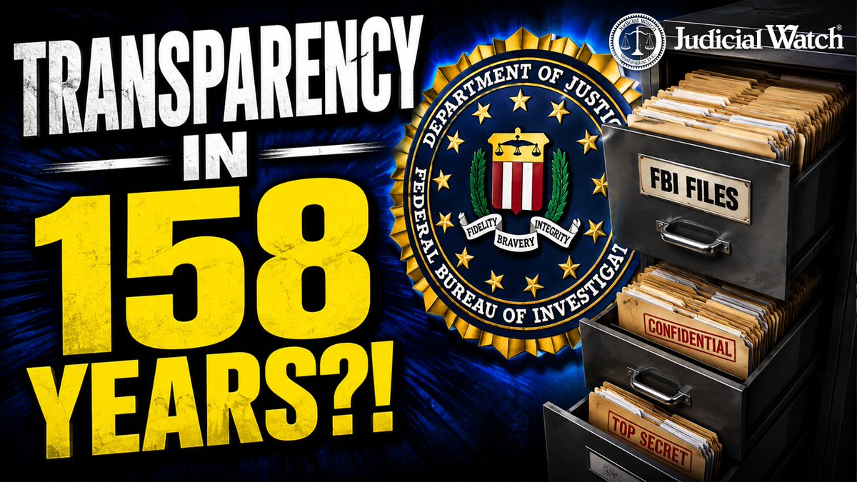 The FBI Wants To Hide Trump Lawfare Records for 158 Years?!