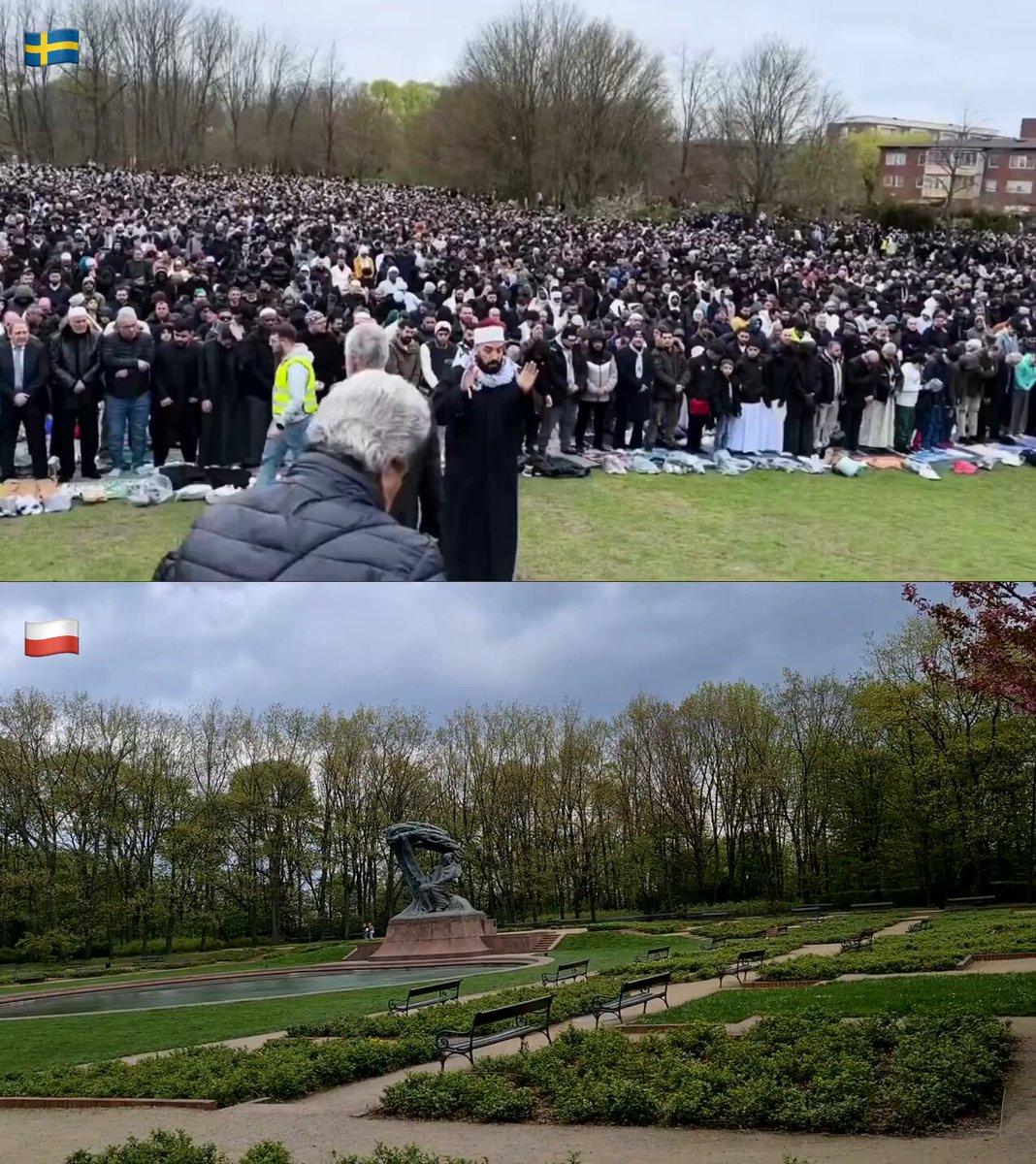 Little boy in Poland: "dad, can we go play in the park?" Dad: "Of course son, we're not Sweden, where Muslims own the parks. We don't let them in our country, so it's safe. Let's go play." Europe commits suicide, Poland thrives.