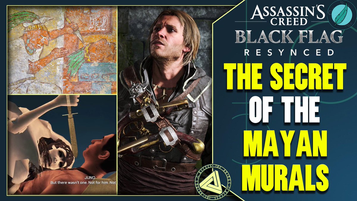 There is a Lore Secret hidden in Assassin's Creed Black Flag Resynced and it involves 🔵 Four Mayan Murals 🔵 The Isu Juno and Aita 🔵 Mayan Glyphs to Translate 🔵 Lore dating back 14 years! 🔵 A Piece of Eden sculpted on a Door And especially a huge work by the community to come together and explore it all! In this video we are going through every little detail and backstory involved and show you what you might have missed!