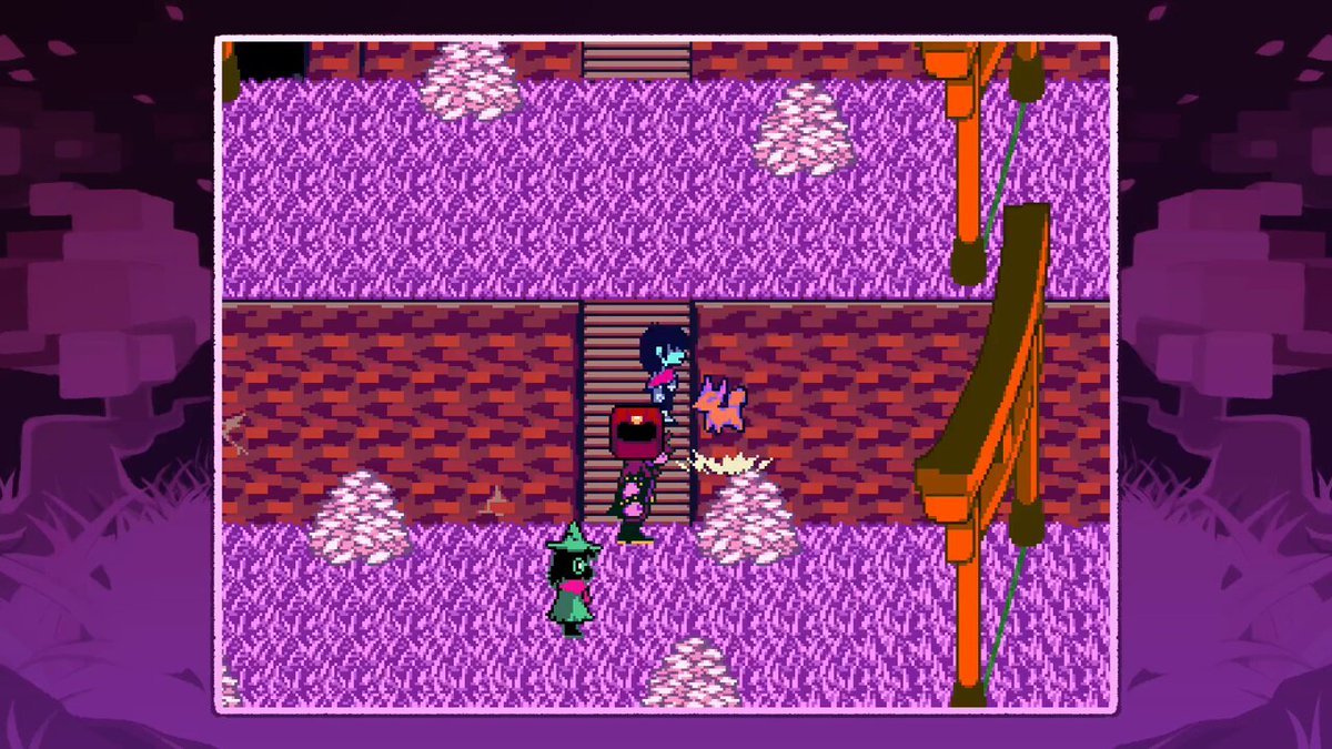 real quick chapter 5 from now on/sunset of the seven suns battle version thing i did #deltarune