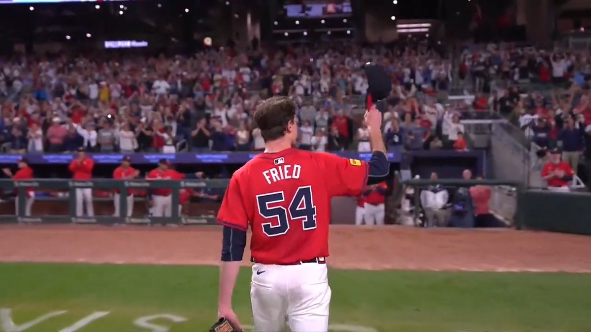 No matter what happens tonight, I will never forget what you did for Braves Country Max Fried
