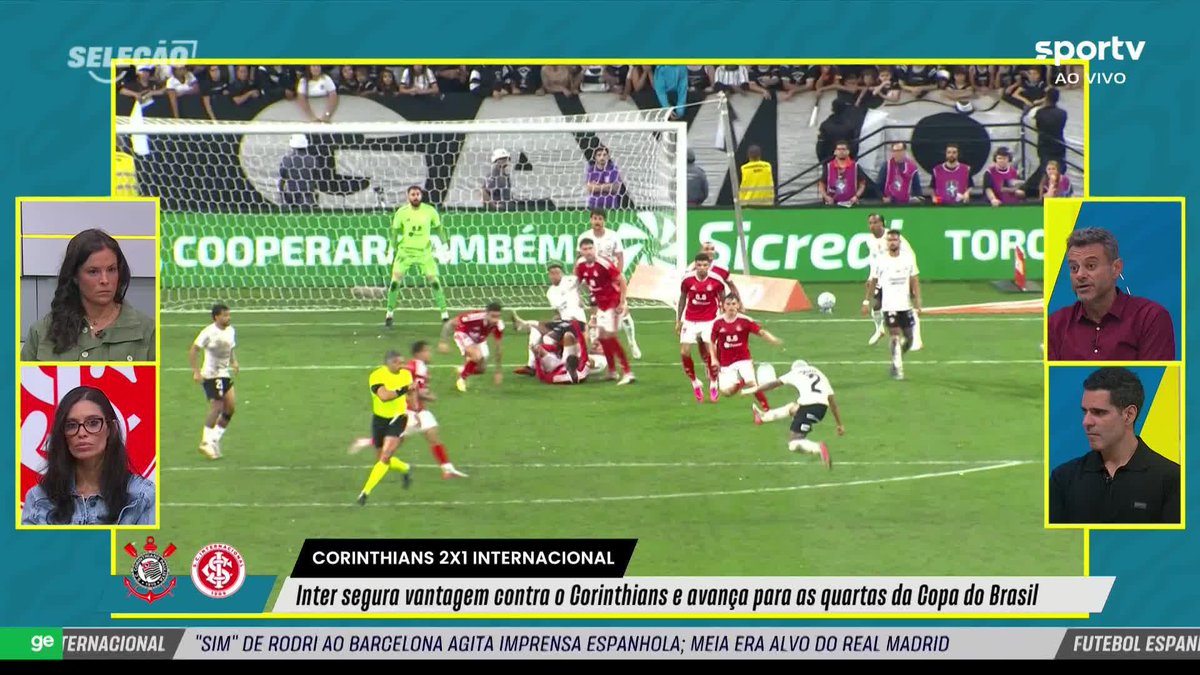 Eric Faria destaca o tamanho da ausência de Yuri Alberto para o Corinthians: "O grande peso do Corinthians ontem, foi não ter o Yuri" #copadobrasil #corinthians #yurialberto #futebol #ge