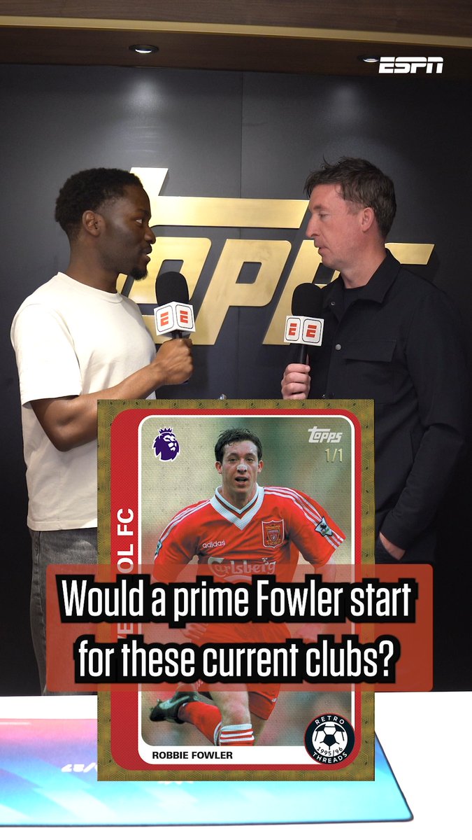 Would a prime Robbie Fowler start for these current clubs? 👀