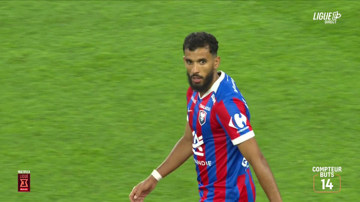 🚨 HISTORIQUE ! Le Triplé de Fahd El Khoumisti ! Avec ce 88e but en Ligue 3, l'attaquant du Stade Malherbe Caen devient le meilleur buteur de l'histoire de LIGUE 3 Betclic 🔥 #SMCVAFC