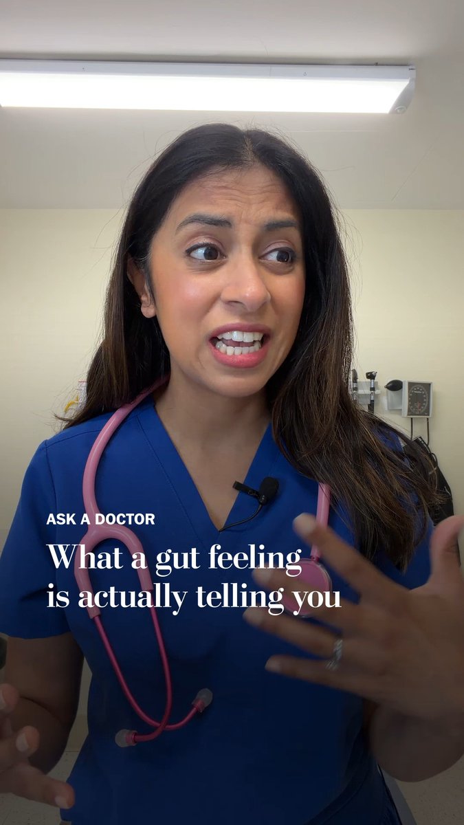 Ever wonder what that sinking feeling in your gut is trying to tell you? There's a science-backed reason you feel that way, but it's not what you might think.