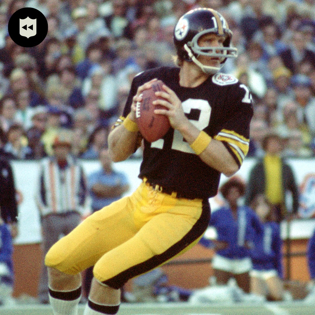 Hey, I’ve got an idea. Let’s all watch Terry Bradshaw sling touchdown passes for two minutes.