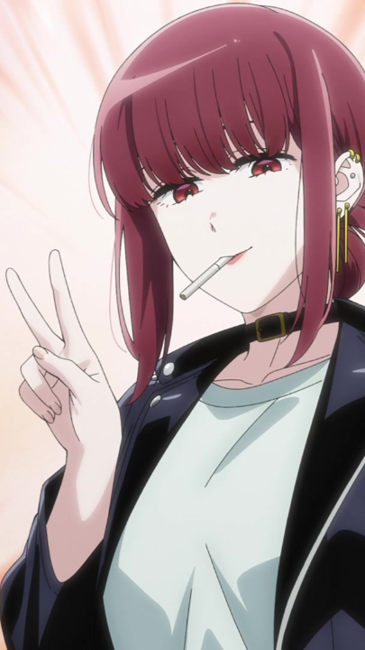 O jeito que ela “maltrata” ele é diferente… 🧡 Anime: Smoking Behind the Supermarket with You